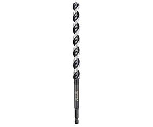 kwb 042908 Akku-Top Japan snake drill 8 x 235 mm, punta lunga per legno duro e morbido con codolo esagonale da 1/4