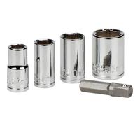 kwb 105000 Inserto a bussola 7 mm, 8 mm, 10 mm, 13 mm Impronta (cacciavite) 1/