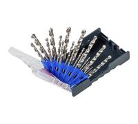 kwb 109119 HSS Kit punte a spirale da metallo 19 parti 1 mm, 1.5 mm, 2 mm, 2.5