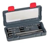 kwb 109166 Acciaio 40CR Kit scalpelli 6 parti 5 mm, 6 mm, 8 mm, 10 mm SDS-Plus