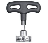 kwb 116300 Cacciavite a gancio, resistente agli urti/impatti con albero E 6.3, per uso manuale o a macchina, cacciavite a gancio con impugnatura ergonomica in plastica