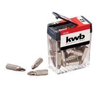 kwb 120192 Inserto a Croce PZ 2 Acciaio 25 pz.
