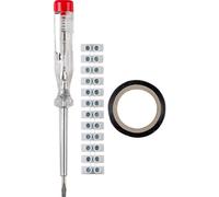 kwb 142800 Tester di tensione Kit di installazione elettrica 3 parti