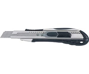 KWB 14418 2 in 1 coltello di sicurezza 18 mm 014418 (2 lame, superficie di presa antiscivolo)
