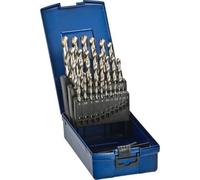 kwb 205720 HSS Kit punte a spirale da metallo 25 parti 1 mm, 1.5 mm, 2 mm, 2.5