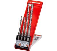kwb 240500 Acciaio 40CR Kit punte perforatrici 4 parti 5 mm, 6 mm, 8 mm, 10 mm