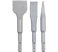 KWB Set scalpelli SDS-Plus 247185 – 3 pezzi 40/20 mm, lunghezza 140 mm
