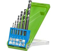 kwb 258806 HSS Kit punte a spirale da metallo 6 parti 2 mm, 3 mm, 4 mm, 5 mm,