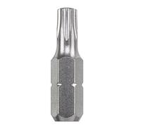 kwb 3 x Bits 25 mm Tamper Torx 20 Industrial Steel 121620 (TQ 60 acciaio, ISO 1173, drive C 6.3)