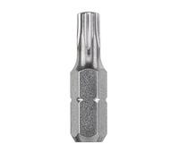 kwb 3 x Bits 25 mm TORX 30 Industrial Steel 121230 (TQ 60 acciaio, ISO 1173, drive C 6.3)
