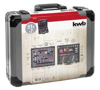 kwb 370740 Valigetta porta utensili con contenuto 51 parti