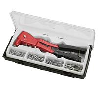 Rivettatrice Nietmutterzange Pinze per Rivetto Cieco Set Incl. ,100 IN Alluminio