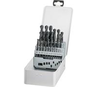 kwb 422544 HSS Kit punte a spirale da metallo 25 parti 1 mm, 1.5 mm, 2 mm, 2.5