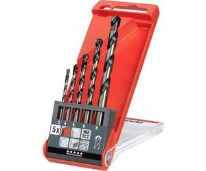 kwb 44300 0 Acciaio al cromo molibdeno Kit punte per calcestruzzo 5 parti 3 mm,