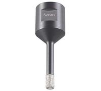 kwb 500206 Punta per piastrelle diamantata per smerigliatrice angolare, sega a tazza con attacco M14, punta diamantata diametro 6 mm