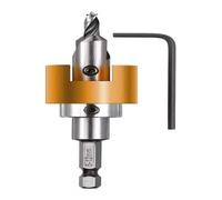 KWB Punta per legno 512005 in acciaio resistente al calore 5 mm