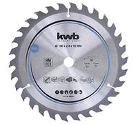 kwb 586557 - Lama per sega circolare truciolare in legno e legno duro, 190 x 16