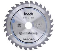 kwb 587857 Lama circolare in metallo duro 210 x 30 mm 1 pz.