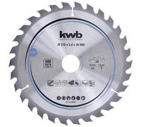 kwb 587857 Lama circolare in metallo duro 210 x 30 mm 1 pz.