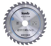Kwb lama di ricambio per sega circolare Ø 216x30mm 30 denti per legno truciolati