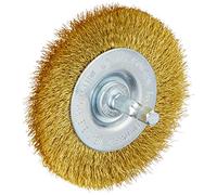 kwb 6093-10 Spazzola a disco, filo in ottone, ondulato