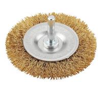 kwb 609313 Spazzola a disco, filo ondulato in ottone, ø 75 mm 1 pz.