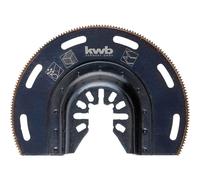 kwb, Lama semitonda per sega ad immersione a batteria Top, 709450, Nero (schwarz)
