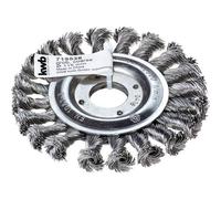 kwb 719536 Spazzole a disco AGGRESSO-FLEX ®, filo in acciaio HSS con punta per
