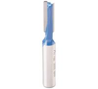 kwb 7546-20 HM Groove Cutter Professional (per legno, Ø 6mm, lunghezza di lavoro 20mm, gambo 8mm, abbinando tutto comune fresatura a mano), blu / grigio