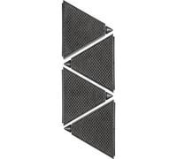 kwb 785800 4 x TriGrips pastiglie/tappi per pezzi con rivestimento antiscivolo e