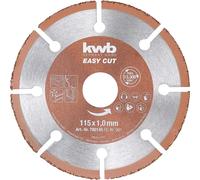 KWB 790540 DISCO DI TAGLIO DRITTO 125 MM 1 PZ LEGNO PLASTICA RAME
