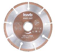 KWB 790540 DISCO DI TAGLIO DRITTO 125 MM 1 PZ LEGNO PLASTICA RAME