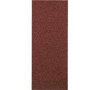 kwb 812-120 set di carta abrasiva da 10 pezzi Professional (115 x 280 mm, grana 120, per legno, metallo e vernice, rivestimento in ossido di alluminio, per levigatrici orbitali, confezione economica)