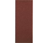 kwb Strisce abrasive 115 x 280 mm in corindone nelle grane 60, 80, 120, 180, incollaggio di alta qualità, robusto supporto di carta, universale, taglio grossolano e medio fine di legno e metallo