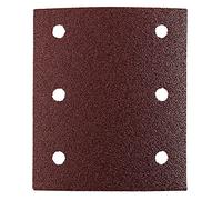 kwb 8180-08 5 pz. carta abrasiva Professional (115 x 100 mm, perforata, grana 80, per legno, metallo & vernice, per levigatrice orbitale con piastra di supporto in velcro e sistema di aspirazione, confezione economica)