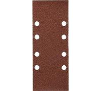 kwb 8182-12 10 pezzi di carta vetrata professionale (93 x 230 mm, tipo perforato a, dimensioni del grano 120, per legno, metallo e colore, spruzzo di ossido di alluminio, per swing sander con sistema di aspirazione, pacchetto spar), typeb), typeb), typeb), typeb), type