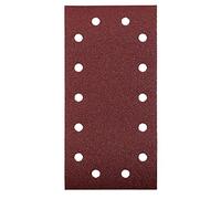 kwb 8189-12 5 pezzi Professional di carta vetrata (115 x 230 mm, perforato, granulometria 120, per legno, metallo e colore, per levigatura aderente con piastra portatore in velcro e sistema di aspirazione, savingspack)