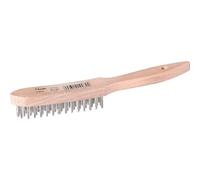kwb 9199-30 spazzole a filo a mano, acciaio inossidabile