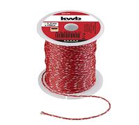 kwb 9251-20 Cavo da muratore 100 metri, 1,2 mm, rosso, m x