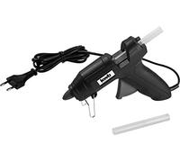 kwb 989490 Pistola per colla a caldo 11 mm incl. Perni adesivi, pistola adesiva all'artigianato, ufficio ecc., 20 watt, tempo di riscaldamento 3 - 5 min., Max. 195 ° C, TÜV / GS testati