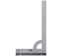 kwb Angolo universale/angolo di battuta 500 mm per misurazioni angolari, con arresto rimovibile, segni angolari fissi per 30° e 45° e diversi punti di marcatura