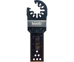 kwb BACK TOP BACK TOP Lama per sega a immersione universale - Foglio a sega multitello, 22 mm, per tutte le macchine commerciali