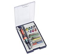 kwb Bit Box per meccanico di precisione - 40 pezzi incl. Maniglia per cacciavite, microtecuti e onda flessibile