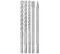 kwb by Einhell 49194005 5 Set di scalpelli SDS-Max accessorio per martello perfo