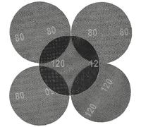 kwb by Einhell - Set di 5 griglie di levigatura in due grane con diametro di 180 m (3x griglie di levigatura con grana P80, 2x griglie di levigatura con grana P120)