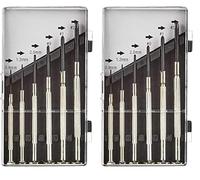 kwb Cacciavite di precisione Set per meccanica fine Slit e Phillips PH, 6 pezzi (Confezione da 2)