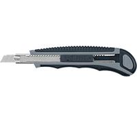 KWB Coltello con lame a scatto 9 mm 014009 (6 lame, funzione autobloccante, guidalama in acciaio inossidabile)