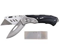 kwb coltello universale 016921 (con due lame, coltello da tasca e coltello da taglio, pieghevole)