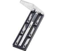 kwb Craft Knife Set 014920 (6 lame estremamente affilate, manico in gomma)
