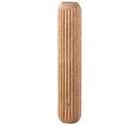 kwb DOWEL in legno 10 x 40 mm 028600 (120 pezzi, legno di faggio, costine, gesto)